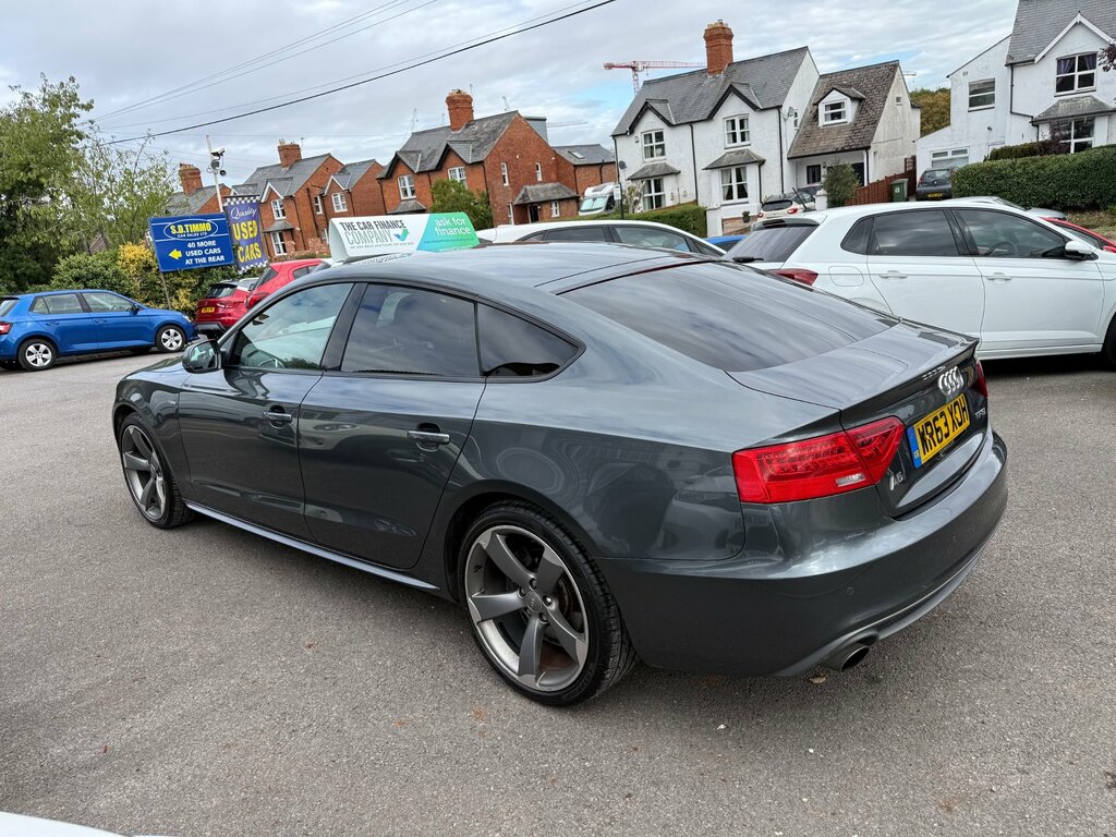 Audi A5 1.8 Tfsi Black Edition Sportback Grey #4