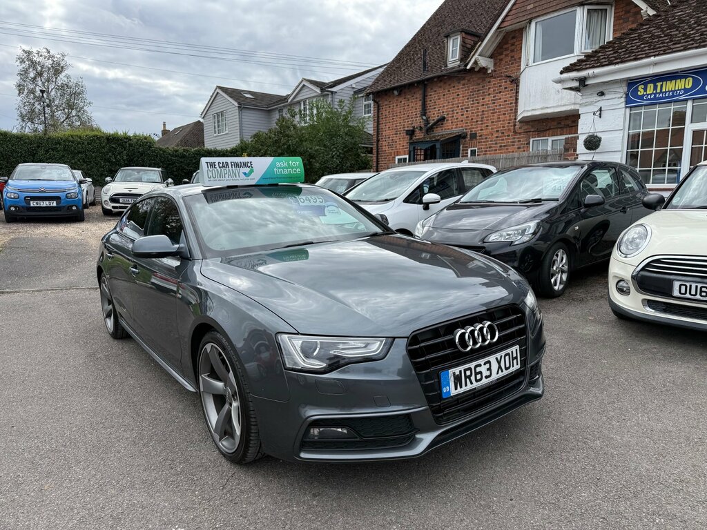 Audi A5 1.8 Tfsi Black Edition Sportback Grey #2