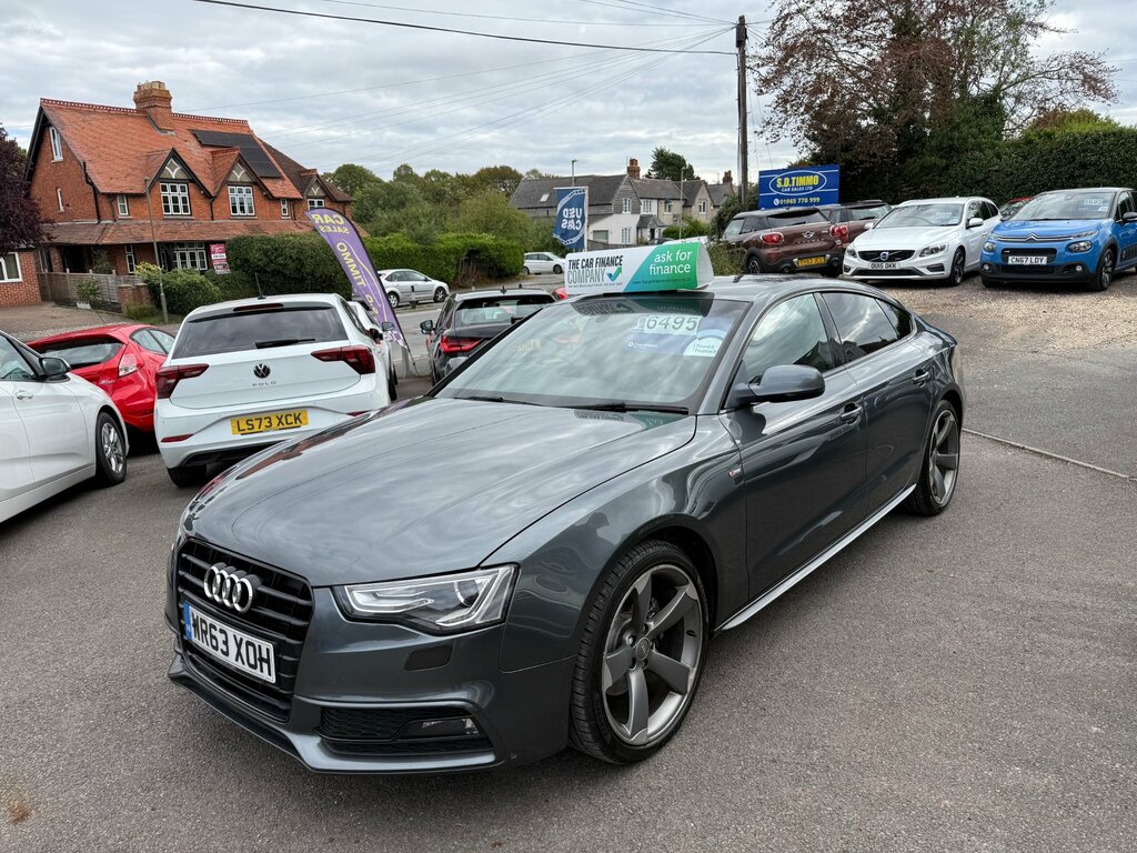 Audi A5 1.8 Tfsi Black Edition Sportback Grey #3