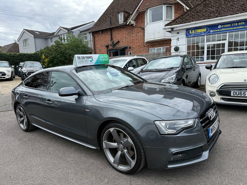 Audi A5 1.8 Tfsi Black Edition Sportback Grey
