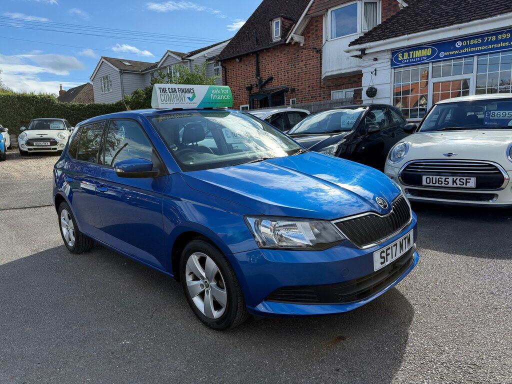 Skoda Fabia 1.0 Tsi Se Hatchback Euro 6 Ss Blue #4