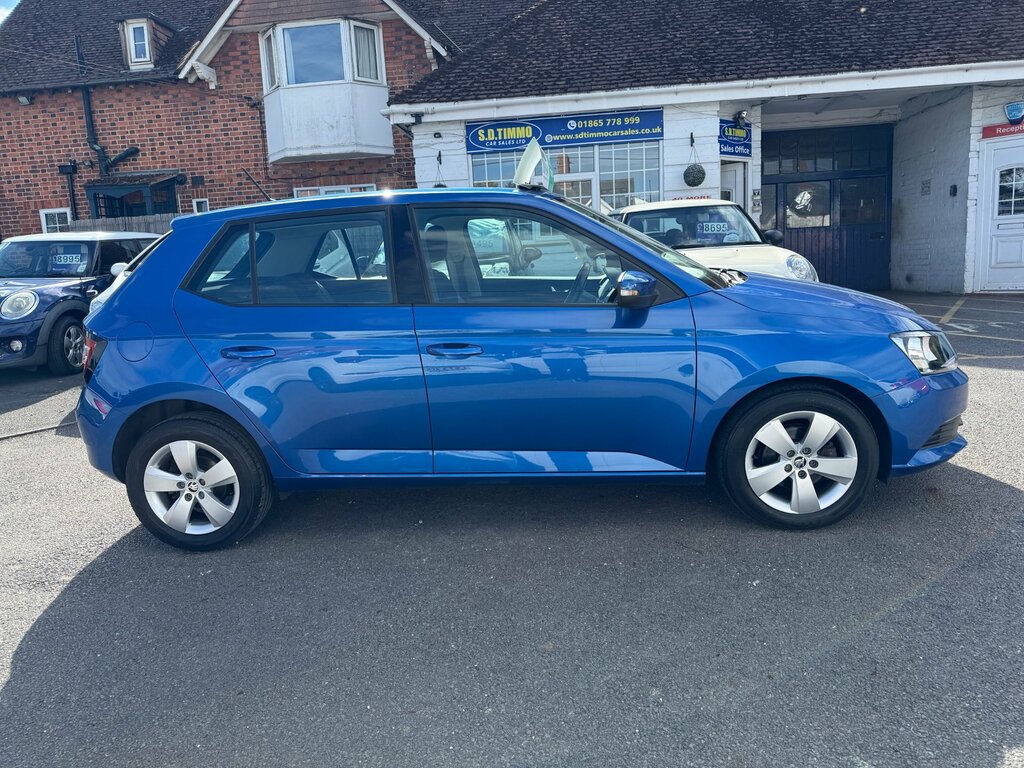 Skoda Fabia 1.0 Tsi Se Hatchback Euro 6 Ss Blue #6