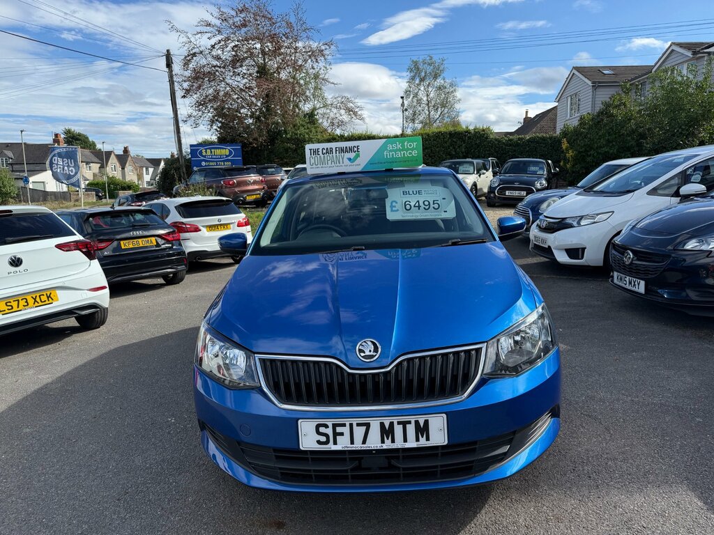 Skoda Fabia 1.0 Tsi Se Hatchback Euro 6 Ss Blue #5
