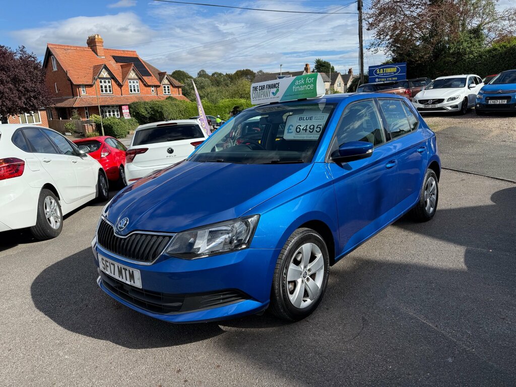 Skoda Fabia 1.0 Tsi Se Hatchback Euro 6 Ss Blue #2