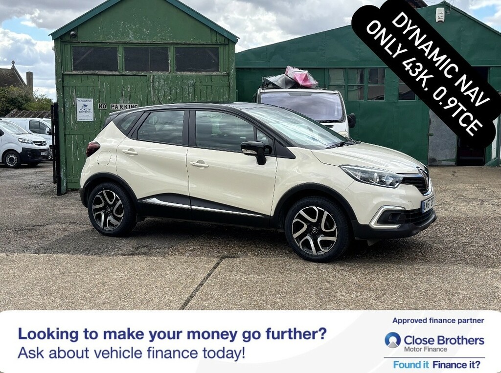 Renault Captur 0.9 Dynamique Nav Tce 90 White