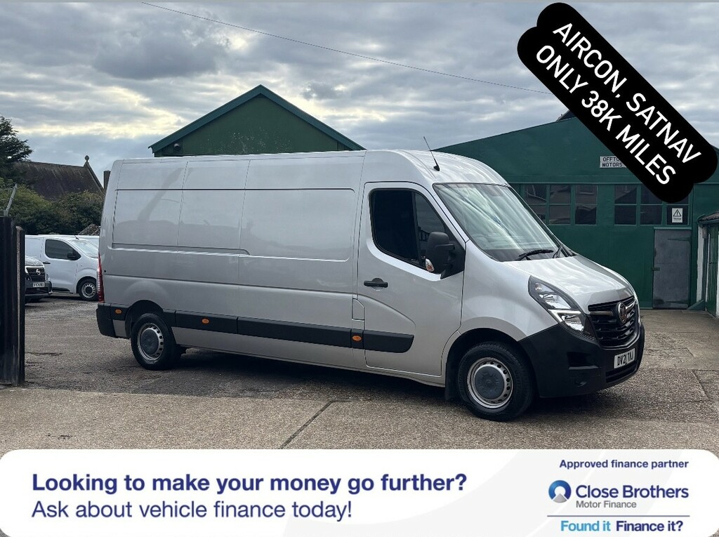 Vauxhall Movano 2.3 Cdti 3500 Biturbo Edition Silver