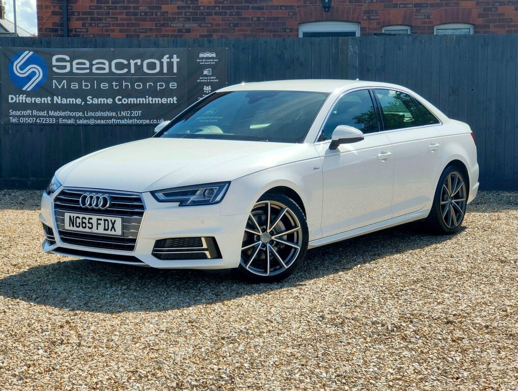 Audi A4 2.0 Tdi S Line Saloon S Tronic Euro 6