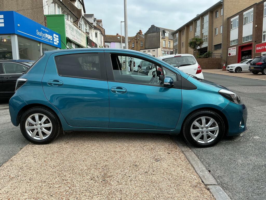 Toyota Yaris 1.5 Vvt-h Icon Plus Hatchback Hybrid Cv Blue #5