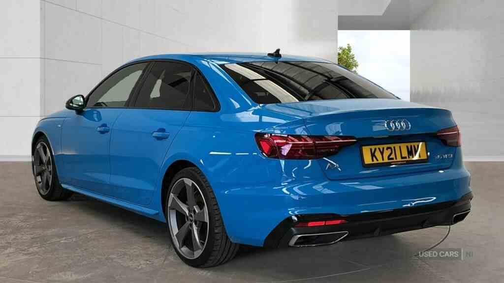 Audi A4 2021 35 S-line 2.0 Tdi 160Bhp S Tronic Blue #3