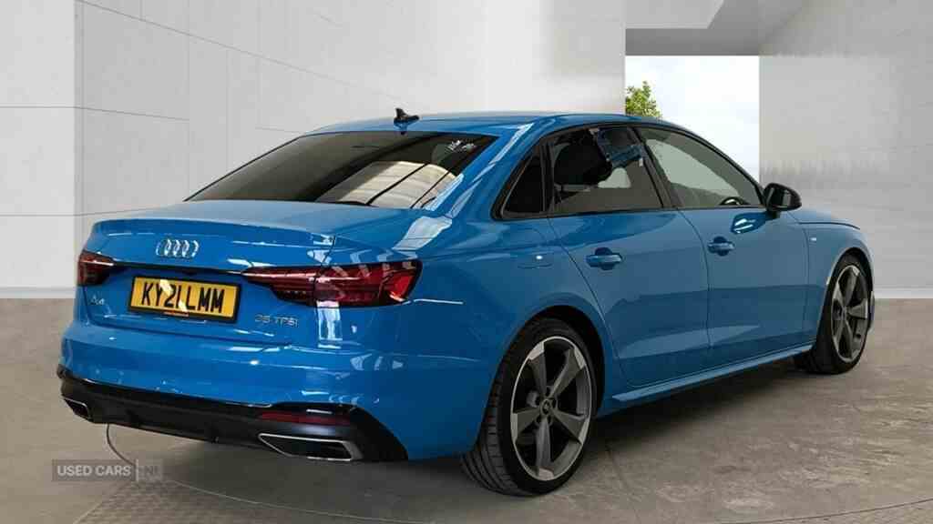 Audi A4 2021 35 S-line 2.0 Tdi 160Bhp S Tronic Blue #4