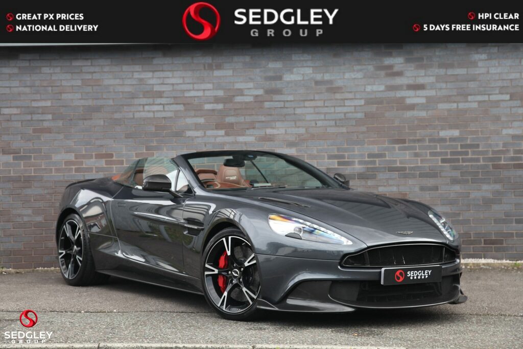Aston Martin Vanquish 6.0 V12 S Ultimate Volante T-troniii Euro 6 Grey