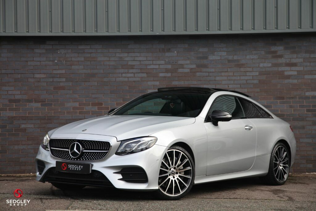 Mercedes-Benz E Class 2.0 E350 Amg Line Premium Plus G-tronic Silver #3