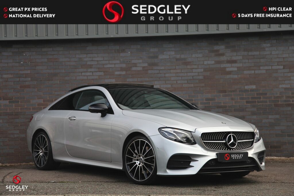 Mercedes-Benz E Class 2.0 E350 Amg Line Premium Plus G-tronic Silver