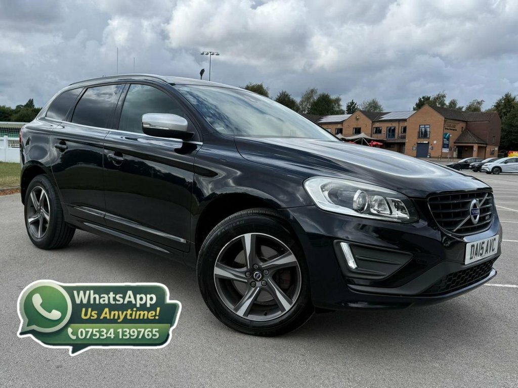 Volvo XC60 2L R-design Lux Nav Black