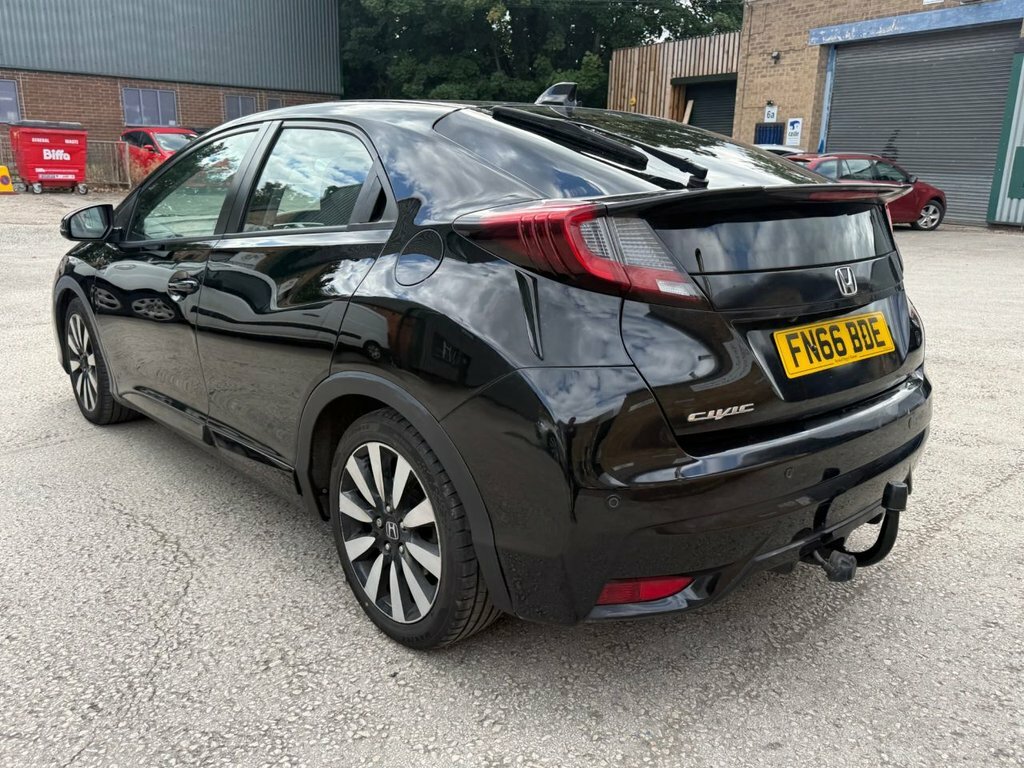 Honda Civic 1.8L Se Plus FN66BDE Black #4
