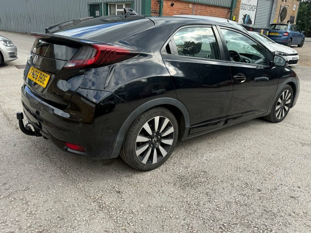 Honda Civic 1.8L Se Plus FN66BDE Black #5