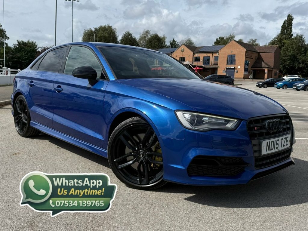 Audi S3 Saloon Blue
