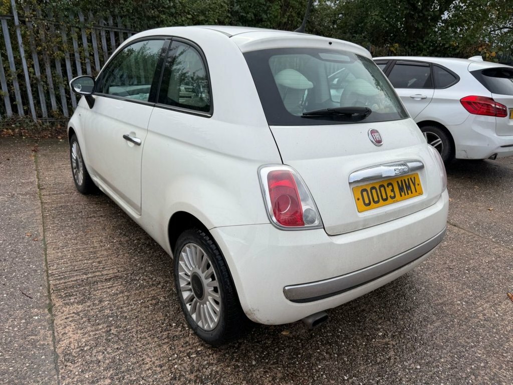 Fiat 500 Lounge Dualogic White #2