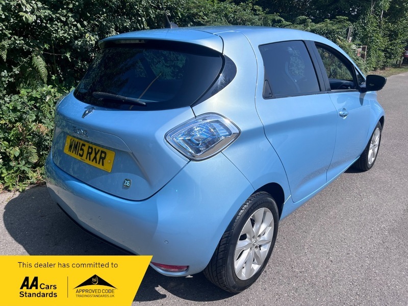 Renault Zoe Dynamique Intens Blue #4