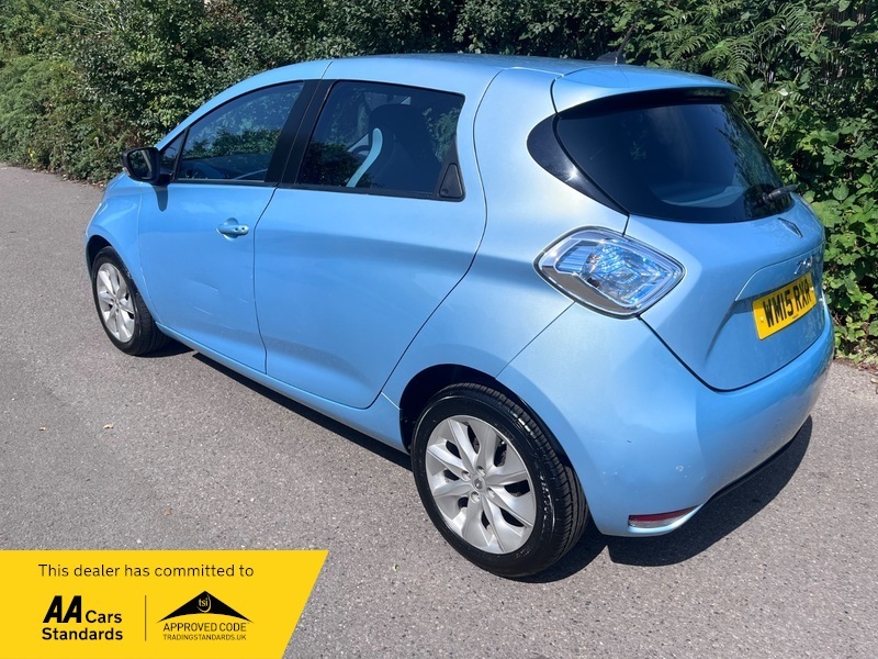 Renault Zoe Dynamique Intens Blue #3