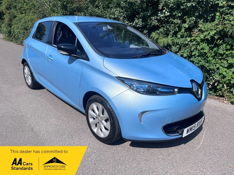 Renault Zoe Dynamique Intens Blue #2