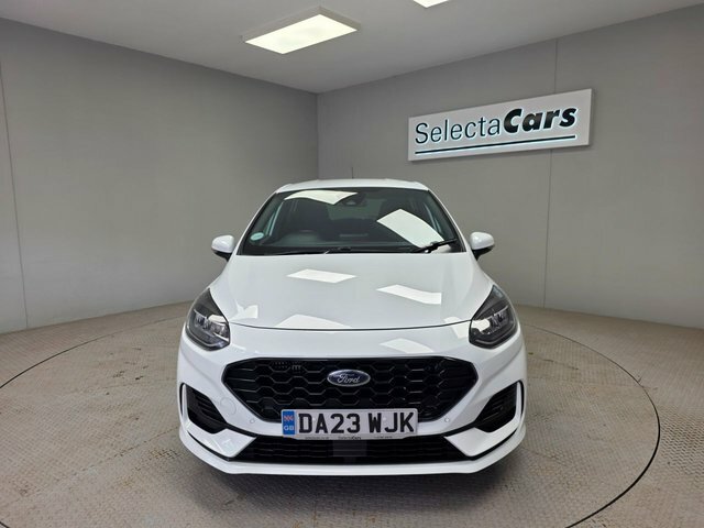Ford Fiesta 1.0T Ecoboost St-line Hatchback White #3
