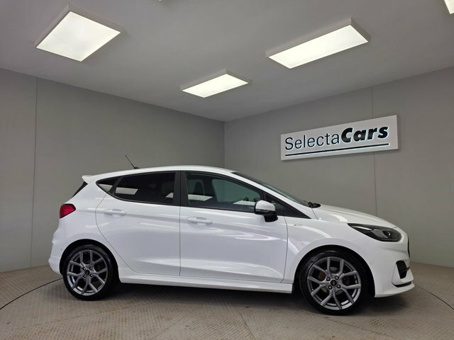 Ford Fiesta 1.0T Ecoboost St-line Hatchback White #5
