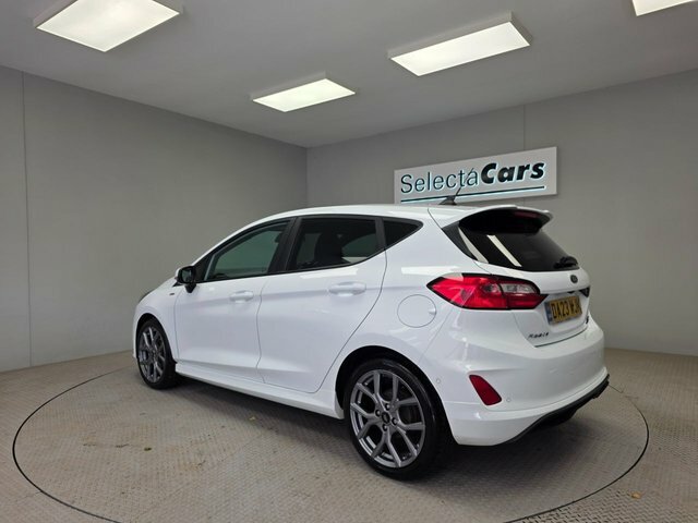 Ford Fiesta 1.0T Ecoboost St-line Hatchback White #2
