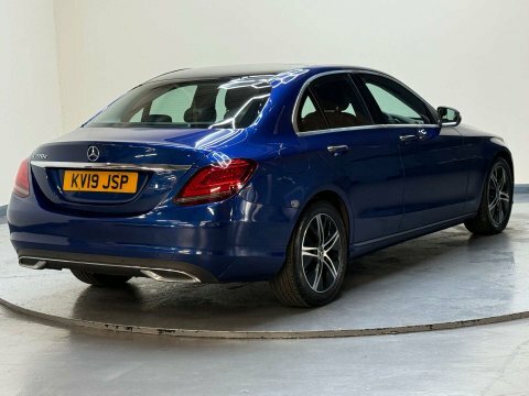 Mercedes-Benz C Class 2.0 C 220 KV19JSP Blue #4