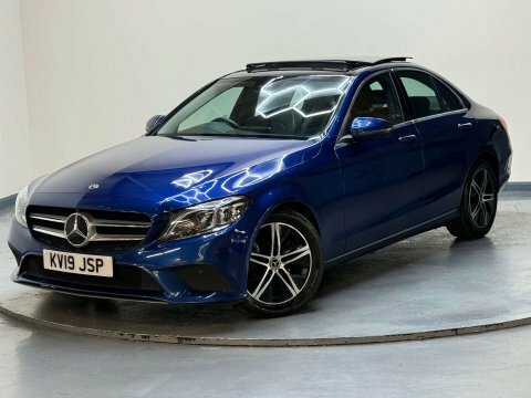 Mercedes-Benz C Class 2.0 C 220 KV19JSP Blue #2
