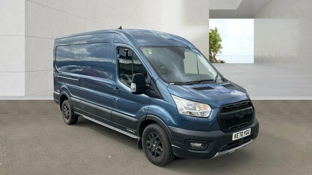 Ford Transit Custom 350 Ecoblue Trail Panel Blue