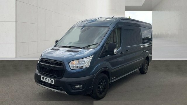 Ford Transit Custom 350 Ecoblue Trail Panel Blue #2