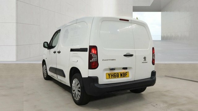 Peugeot Partner 1.6 Bluehdi 1000 Professional Standard Panel Van 5 White #3