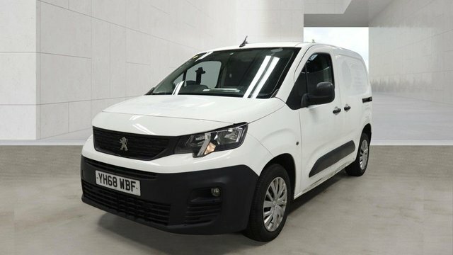 Peugeot Partner 1.6 Bluehdi 1000 Professional Standard Panel Van 5 White #2
