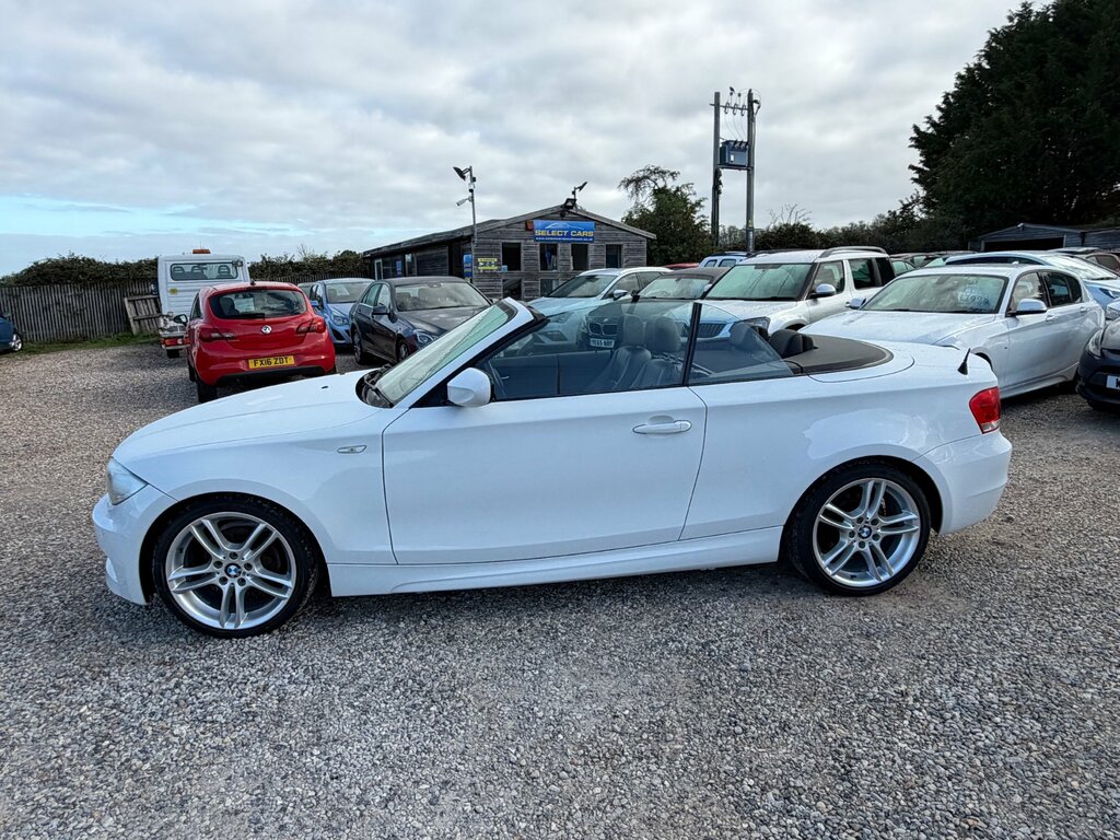 BMW 1 Series 2.0 118D M Sport Convertible Eur White #6