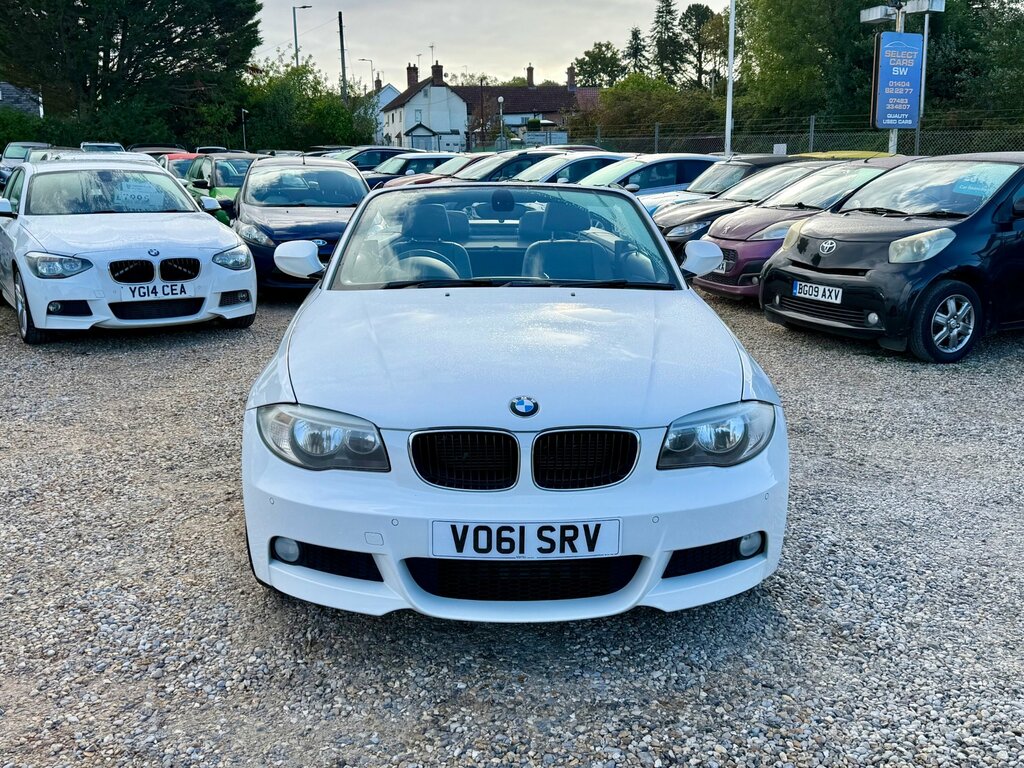BMW 1 Series 2.0 118D M Sport Convertible Eur White #4