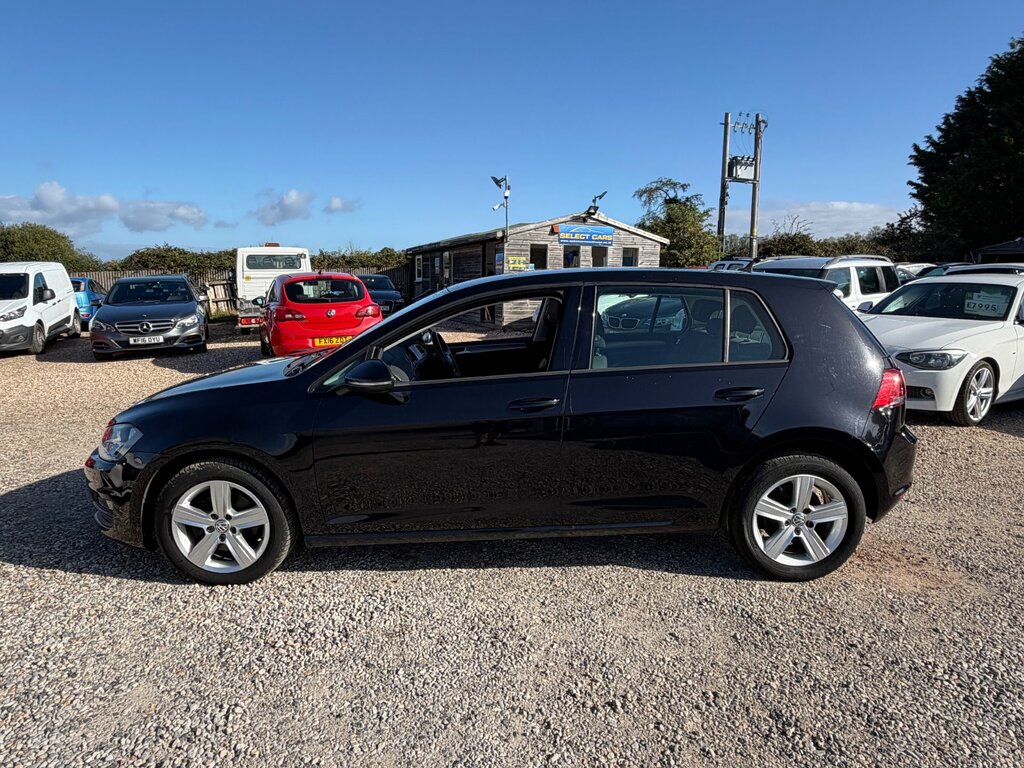 Volkswagen Golf 1.6 Tdi Bluemotion Tech Match Edition Hatchback Black #6