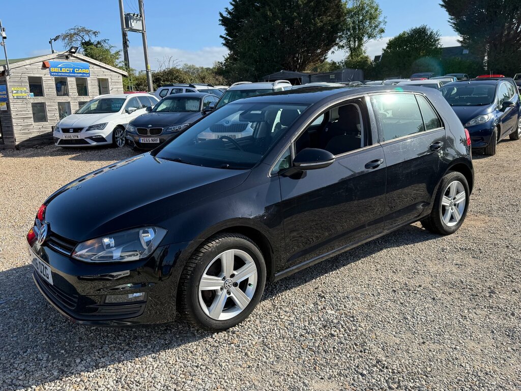 Volkswagen Golf 1.6 Tdi Bluemotion Tech Match Edition Hatchback Black #5