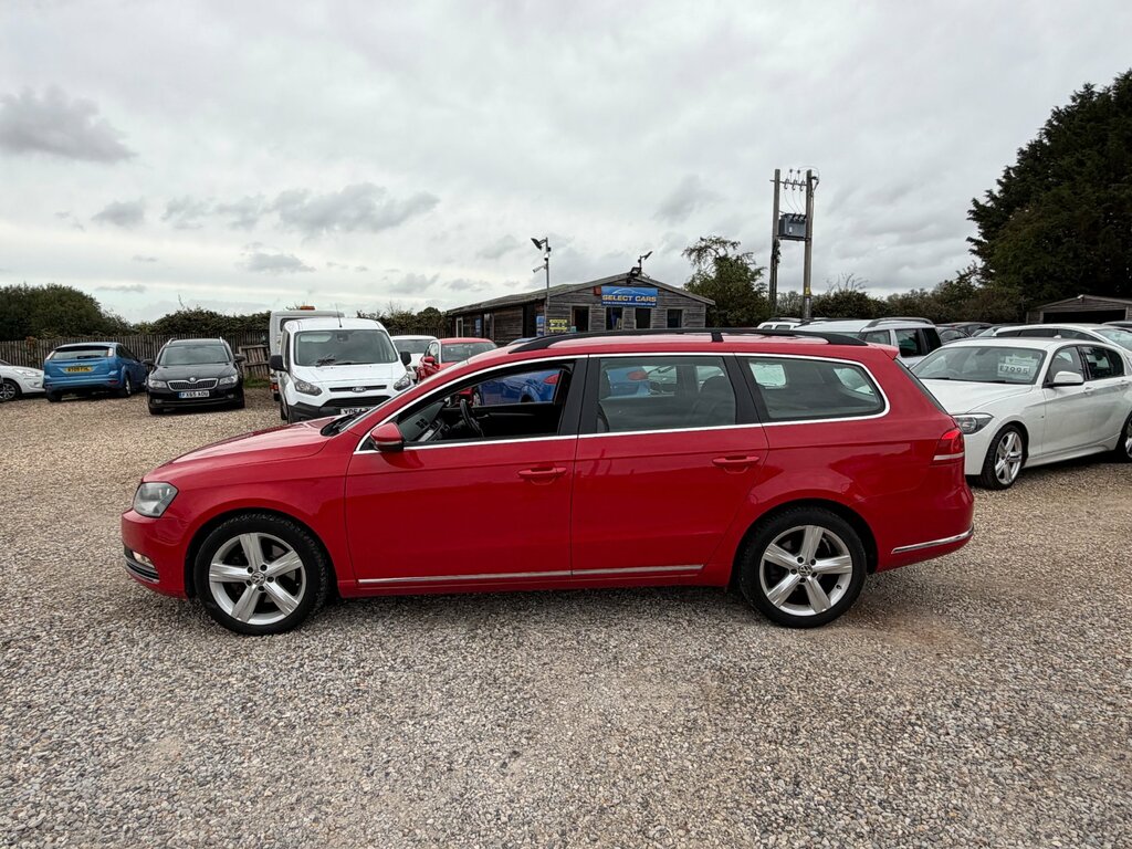 Volkswagen Passat 2.0 Tdi Bluemotion Tech Se Estate Manua Red #6
