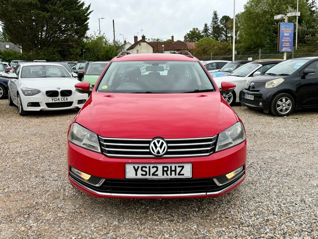 Volkswagen Passat 2.0 Tdi Bluemotion Tech Se Estate Manua Red #4