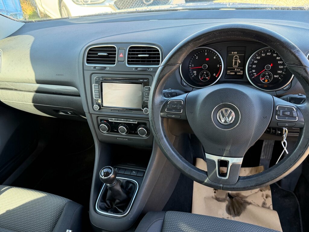 Volkswagen Golf 2.0 Tdi Bluemotion Tech Se White #14