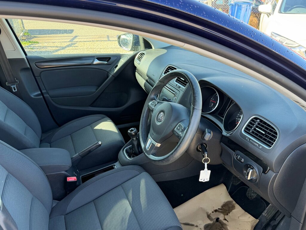 Volkswagen Golf 1.6 Tdi Match Hatchback Euro 5 Blue #3