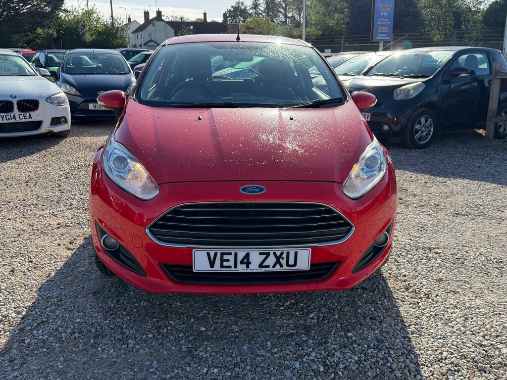 Ford Fiesta 1.25 Zetec Hatchback Euro 5 82 Red #4