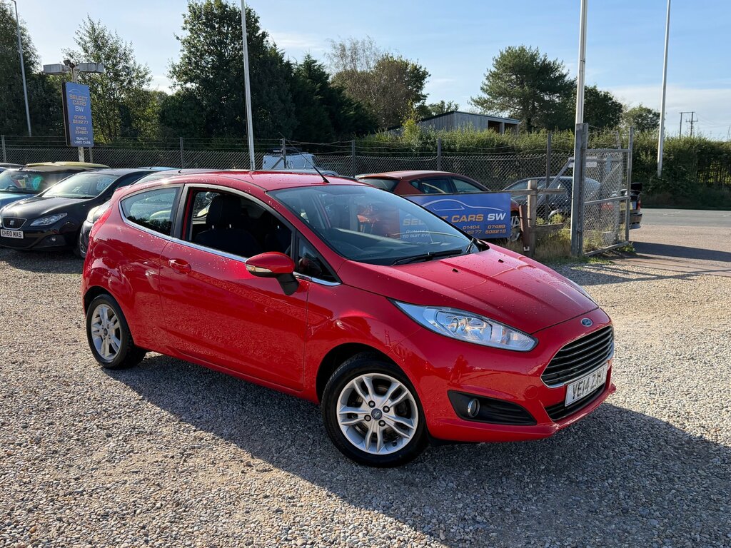 Ford Fiesta 1.25 Zetec Hatchback Euro 5 82 Red