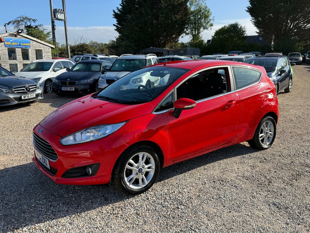 Ford Fiesta 1.25 Zetec Hatchback Euro 5 82 Red #5