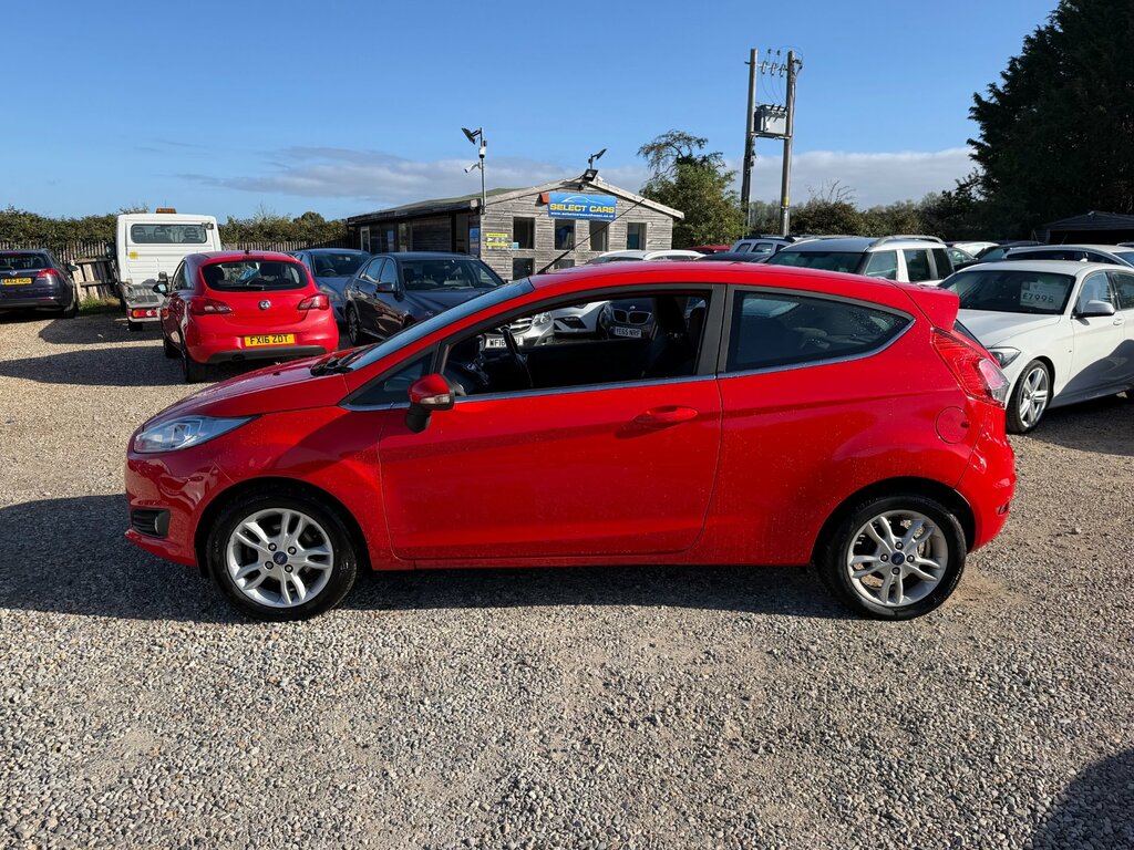 Ford Fiesta 1.25 Zetec Hatchback Euro 5 82 Red #6