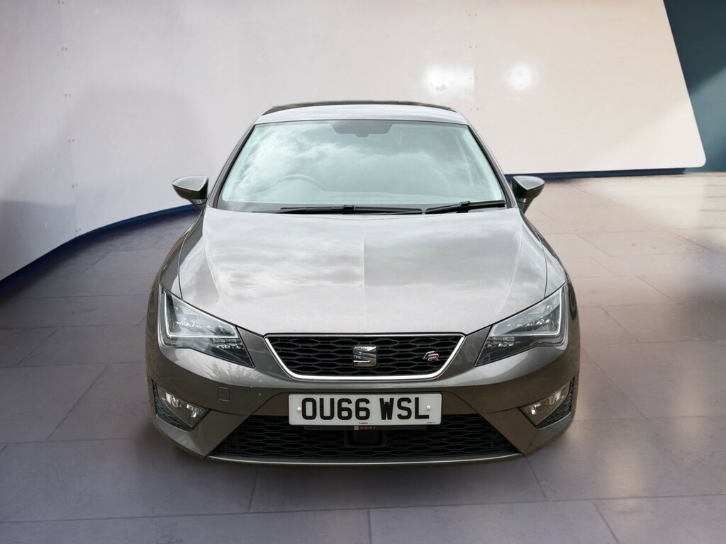 Seat Leon Hatchback Fr 2.0 Tdi Dsg 201666 White #8