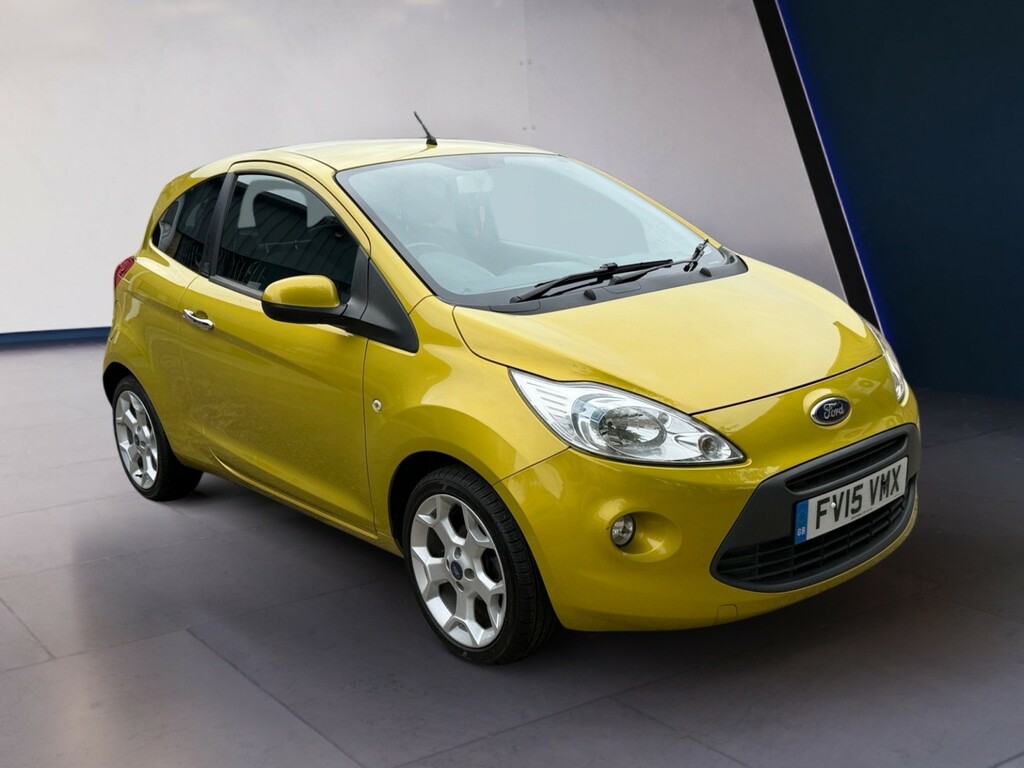 Ford KA 1.2 Titanium Yellow