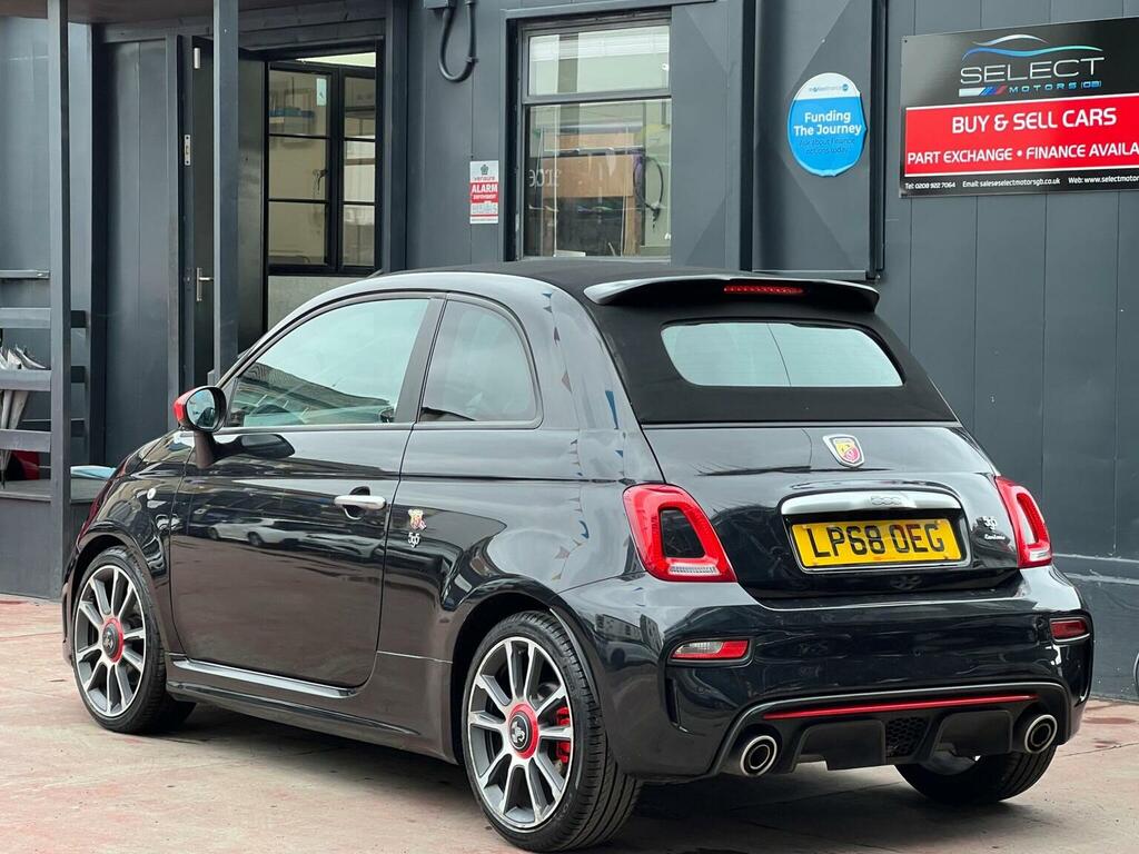 Abarth 595 1.4 T-jet Turismo 70Th Cabrio Euro 6 Black #4