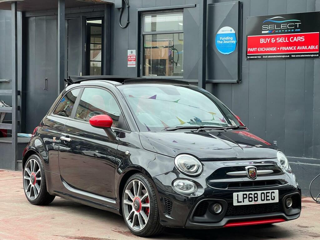 Abarth 595 1.4 T-jet Turismo 70Th Cabrio Euro 6 Black